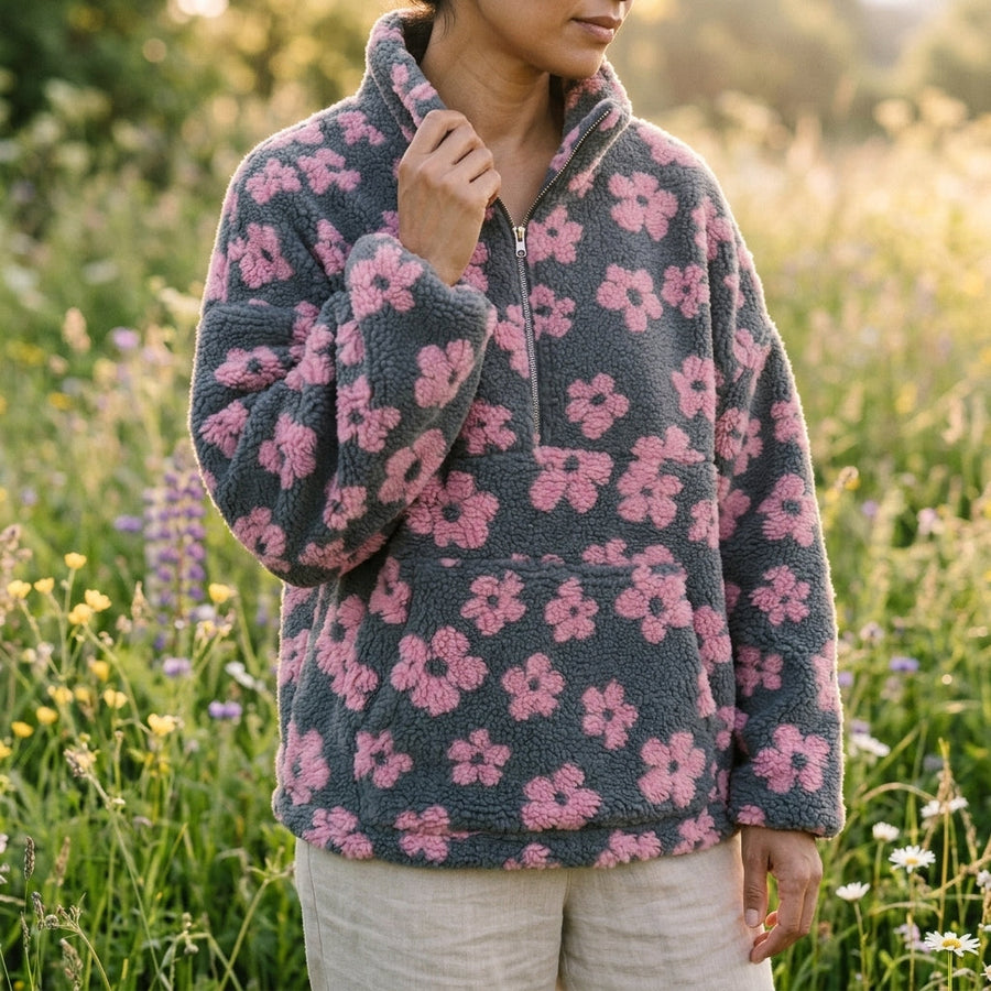 Ottilie Floral Fleece Jacket