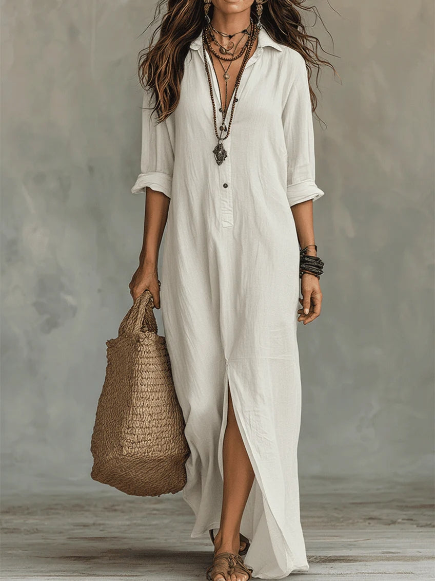 Aria | Effortless Maxi Dress Flattering Silhouette Versatile Daily Wear