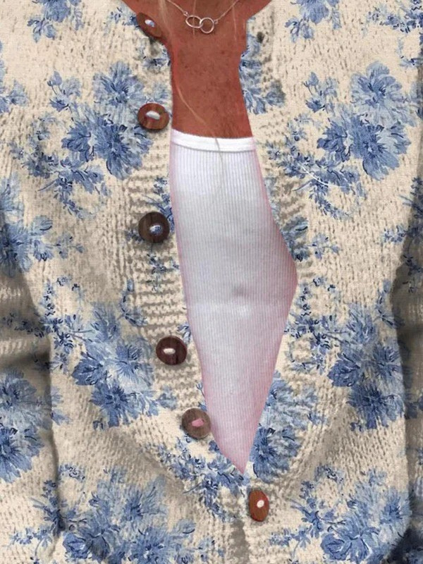 Daysie | Botanical Knit Cardigan