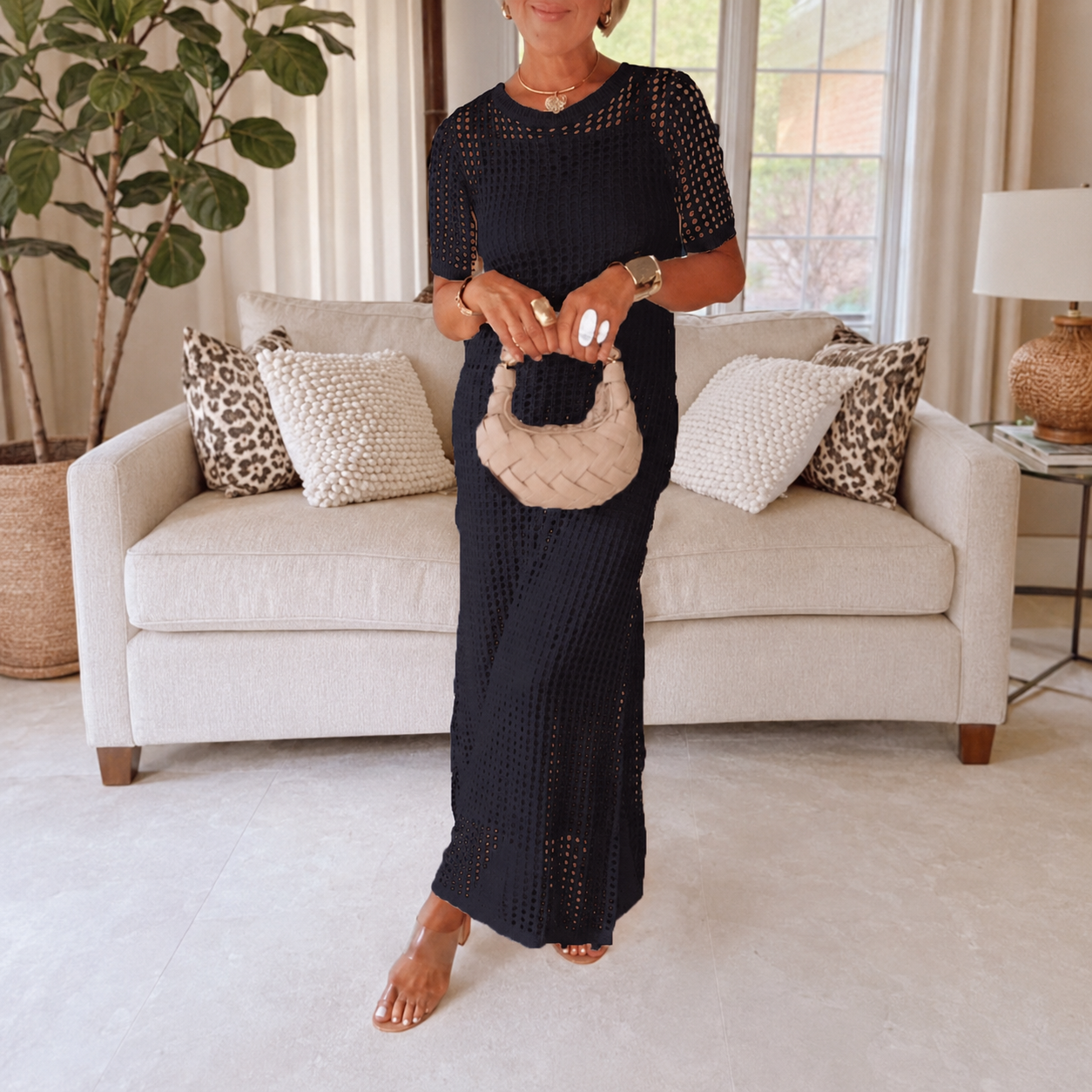 Bethany™ Cut-Out Long Maxi Dress + Free Inner Dress