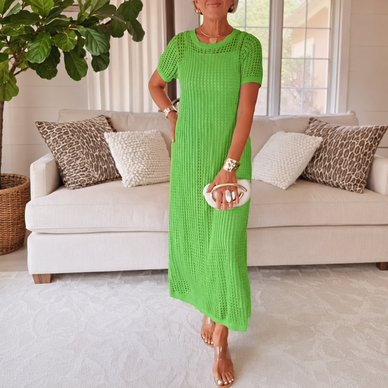 Bethany™ Cut-Out Long Maxi Dress + Free Inner Dress
