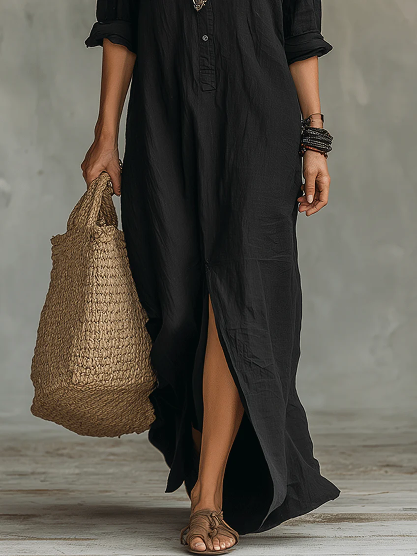 Aria | Effortless Maxi Dress Flattering Silhouette Versatile Daily Wear