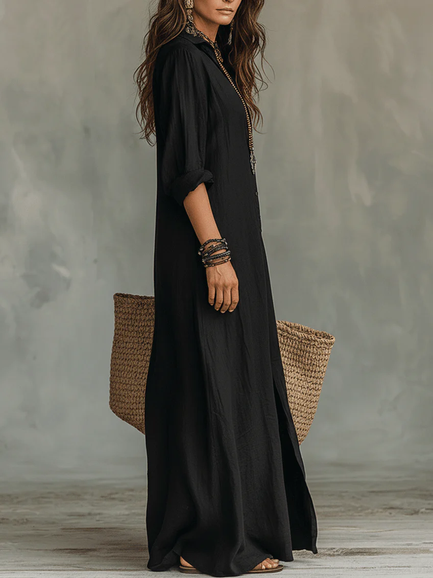 Aria | Effortless Maxi Dress Flattering Silhouette Versatile Daily Wear