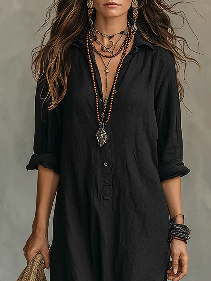 Aria | Effortless Maxi Dress Flattering Silhouette Versatile Daily Wear