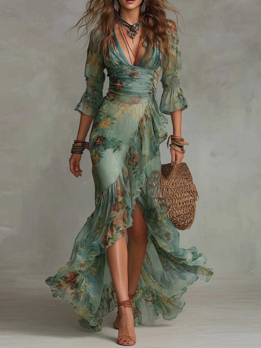 The Damaris Wrap Dress