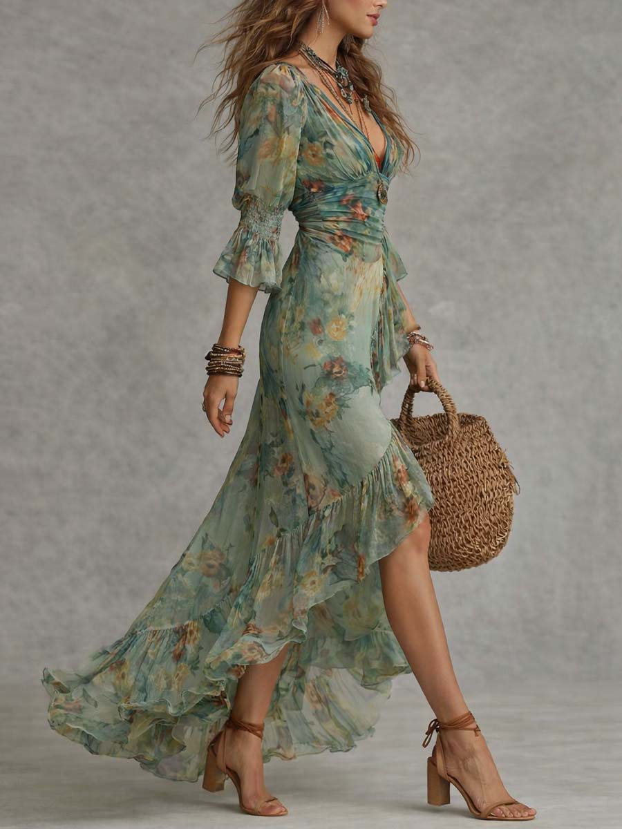 The Damaris Wrap Dress