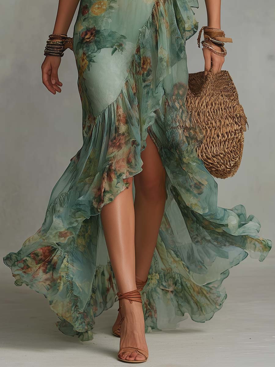 The Damaris Wrap Dress