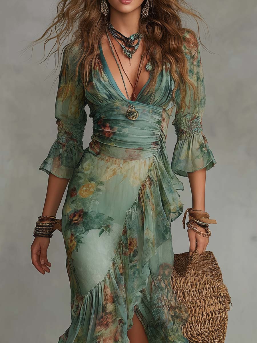 The Damaris Wrap Dress