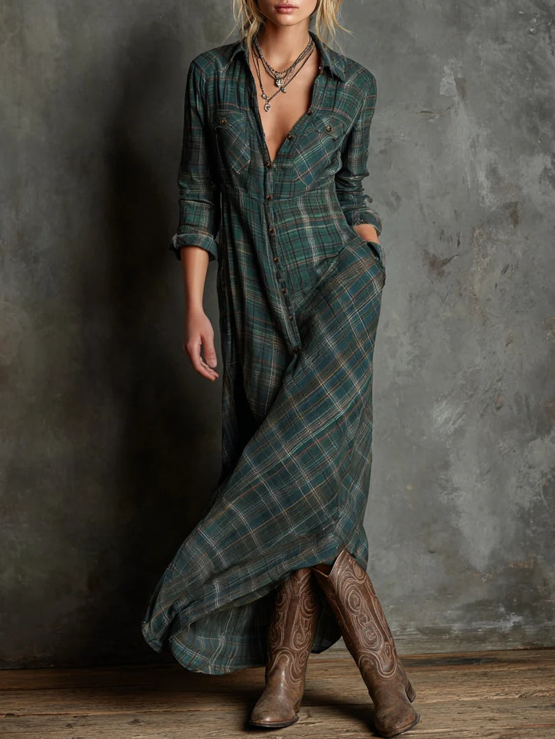 The Edeline Shirt Dress