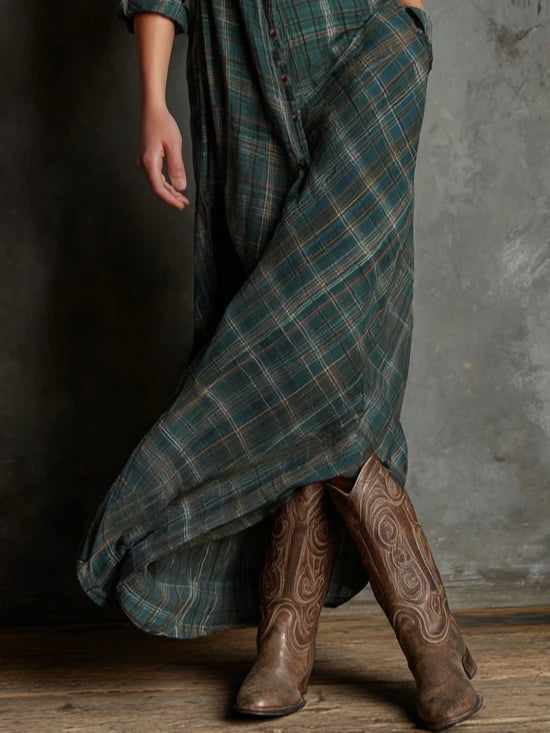The Edeline Shirt Dress